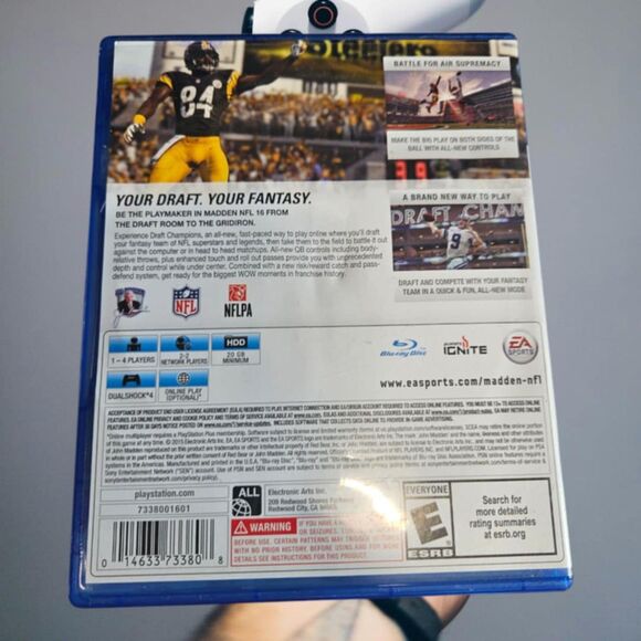 Playstation 4 EA Sports Madden‎ 16 Video Game (4685) - Picture 2 of 4